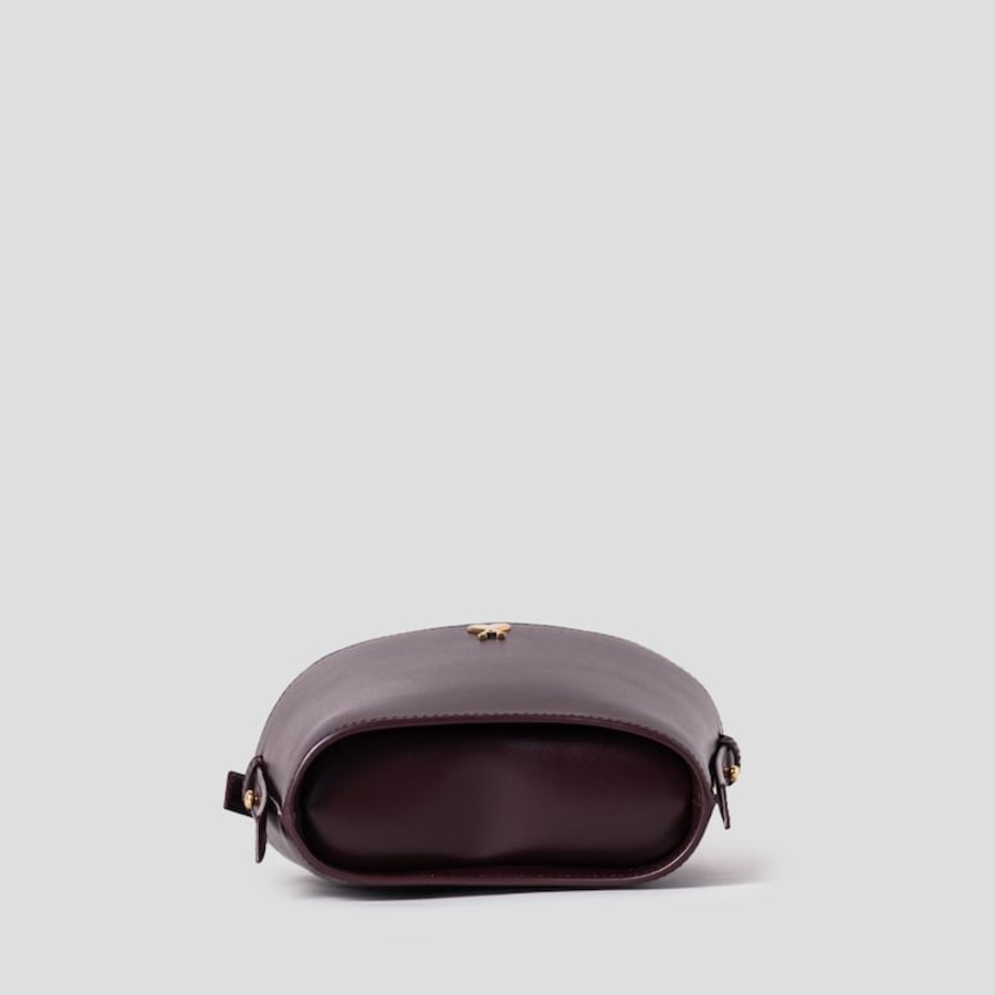 ami (Unisex) Paris Paris Bag – Burgundy