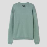 Maison Kitsune Men Dressed Fox Intarsia Jumper - Vert-De-Gris