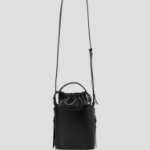 ami (Unisex) Mini Paris Paris Bucket Bag – Black