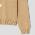 Maison Kitsune Men Dressed Fox Intarsia Jumper - Cork