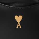 ami (Unisex) Mini Paris Paris Bucket Bag – Black