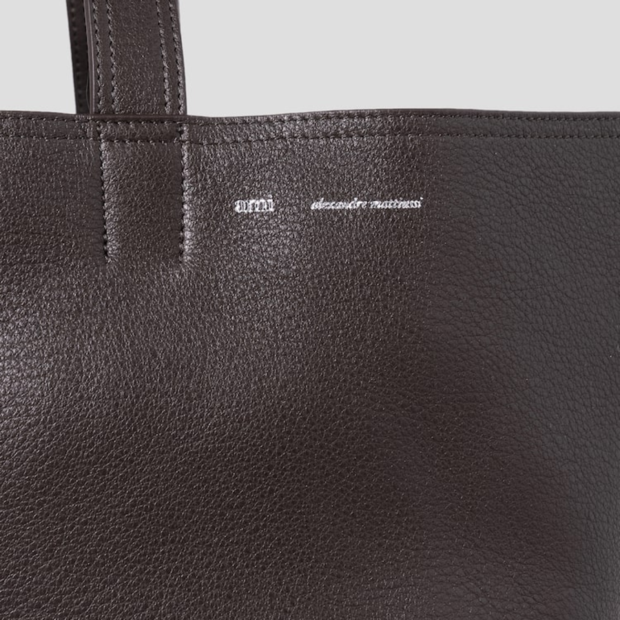 ami (Unisex) Midi Tote Bag – Olive