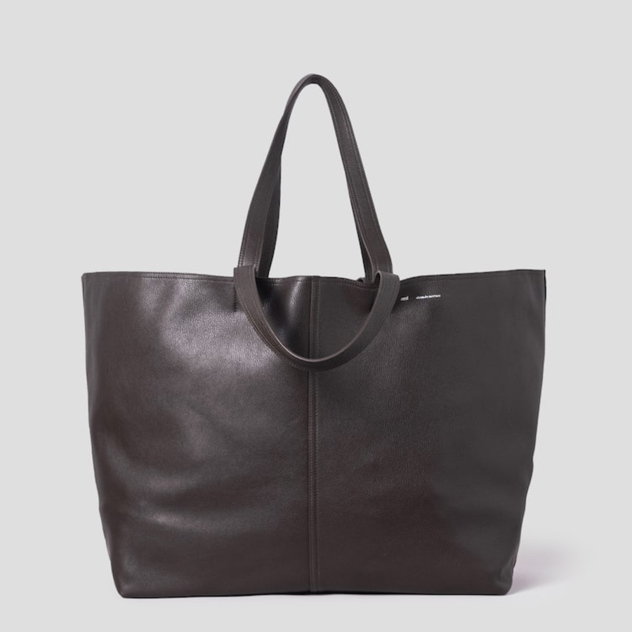 ami (Unisex) Midi Maxi Tote Bag – Olive