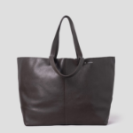 ami (Unisex) Midi Maxi Tote Bag – Olive