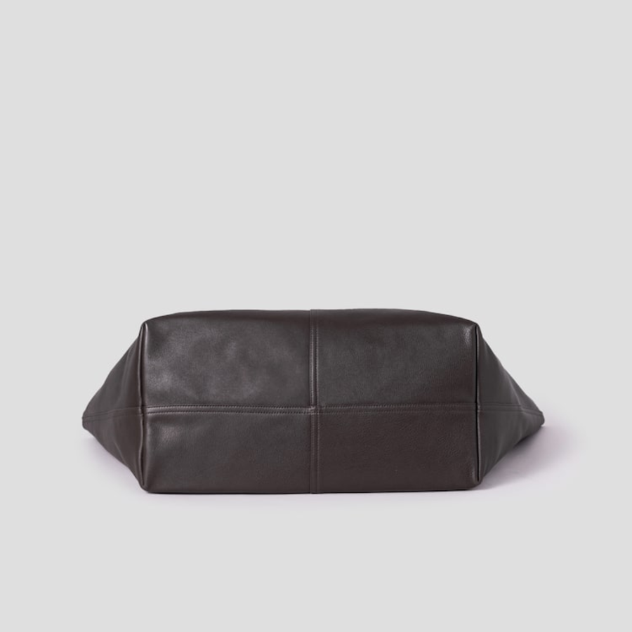 ami (Unisex) Midi Maxi Tote Bag – Olive