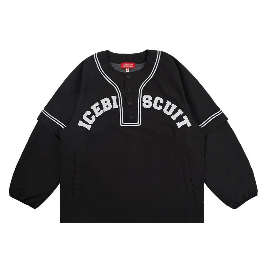 ICEBISCUIT Junior Baseball Anorak Jumper_IB41JF510