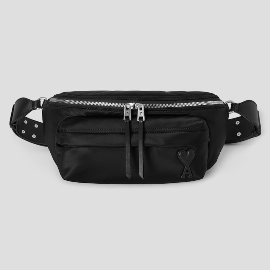 ami (Unisex) ADC Bum Bag – Black
