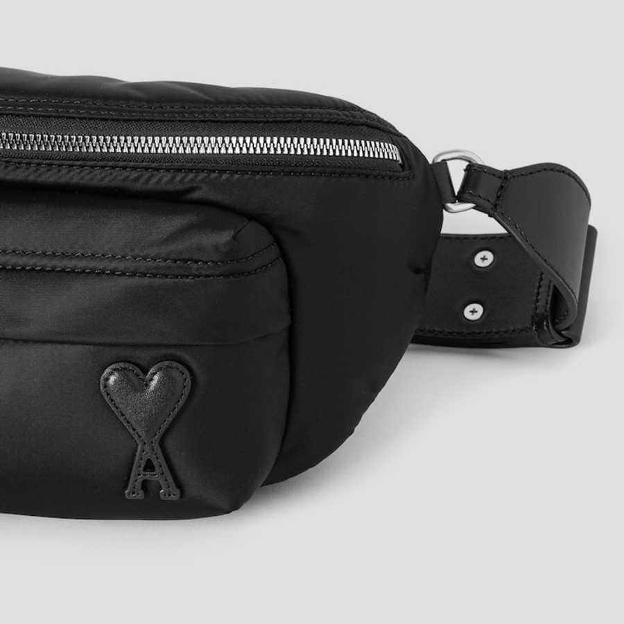ami (Unisex) ADC Bum Bag – Black