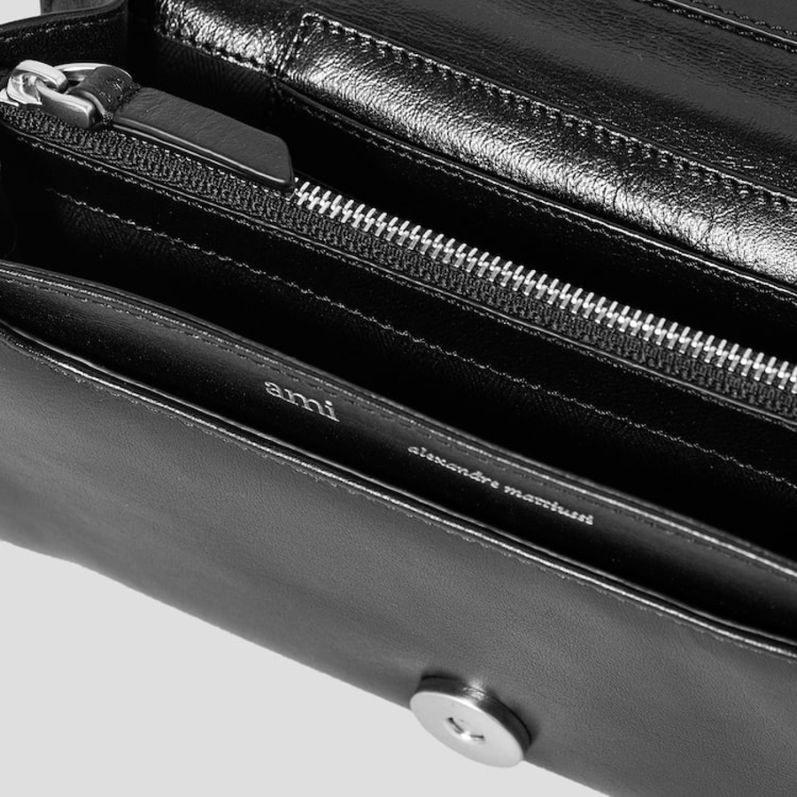ami (Unisex) Voulez Vous Wallet Strap – Black