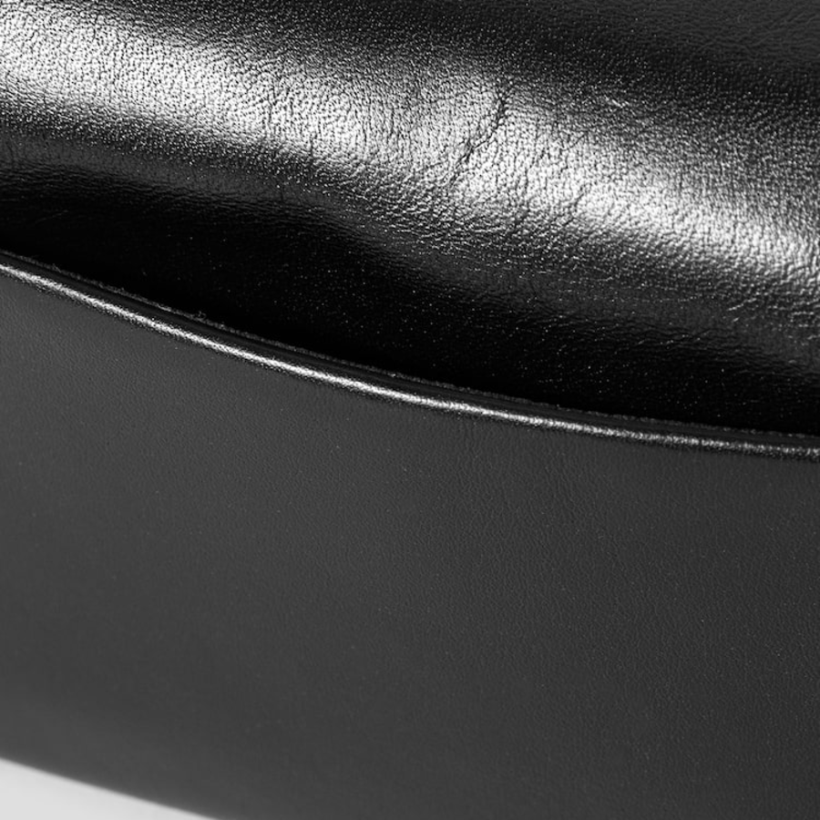 ami (Unisex) Voulez Vous Wallet Strap – Black