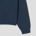 Maison Kitsune Men Bold Fox Head Patch Comfort Cardigan - Slate Grey