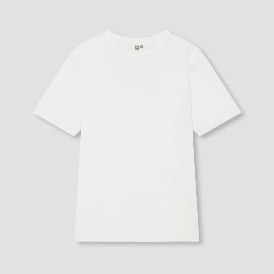 JAJU Men’s Quick-Dry Short Sleeve T-Shirt – White