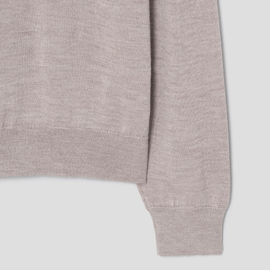 Maison Kitsune Men Bold Fox Head Patch Regular Jumper - Marble