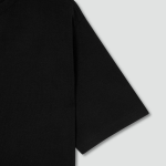 JAJU Unisex Layered Short Sleeve T-Shirt – Black