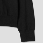 Maison Kitsune Men Tonal Fox Head Patch Polo Jumper - Black