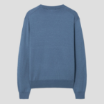 Maison Kitsune Men Bold Fox Head Patch Regular Jumper - Breton Blue