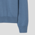 Maison Kitsune Men Bold Fox Head Patch Polo Jumper - Breton Blue