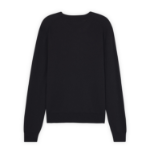Maison Kitsune Men Tonal Fox Head Patch Regular Jumper - Black