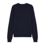 Maison Kitsune Men Tonal Fox Head Patch Regular Jumper - Ink Blue