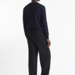 Maison Kitsune Men Tonal Fox Head Patch Regular Jumper - Ink Blue