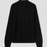 Maison Kitsune Men Bold Fox Head Patch Regular Cardigan - Black