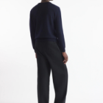 Maison Kitsune Men Tonal Fox Head Patch Regular Jumper - Ink Blue