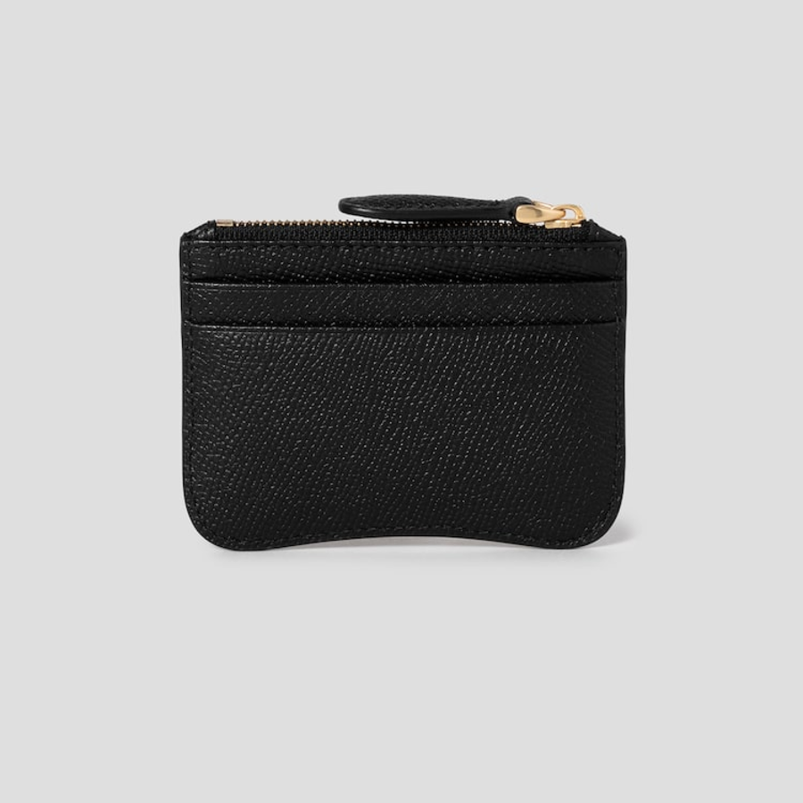 ami (Unisex) Paris Paris Zip Card Holder – Black