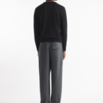 Maison Kitsune Men Tonal Fox Head Patch Regular Jumper - Black