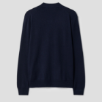 Maison Kitsune Men Tonal Fox Head Patch Regular Cardigan - Ink Blue