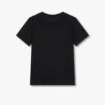 JAJU Men’s Soft Touch Cotton Crewneck Short Sleeve T-Shirt – Black