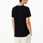 JAJU Men’s Soft Touch Cotton Crewneck Short Sleeve T-Shirt – Black