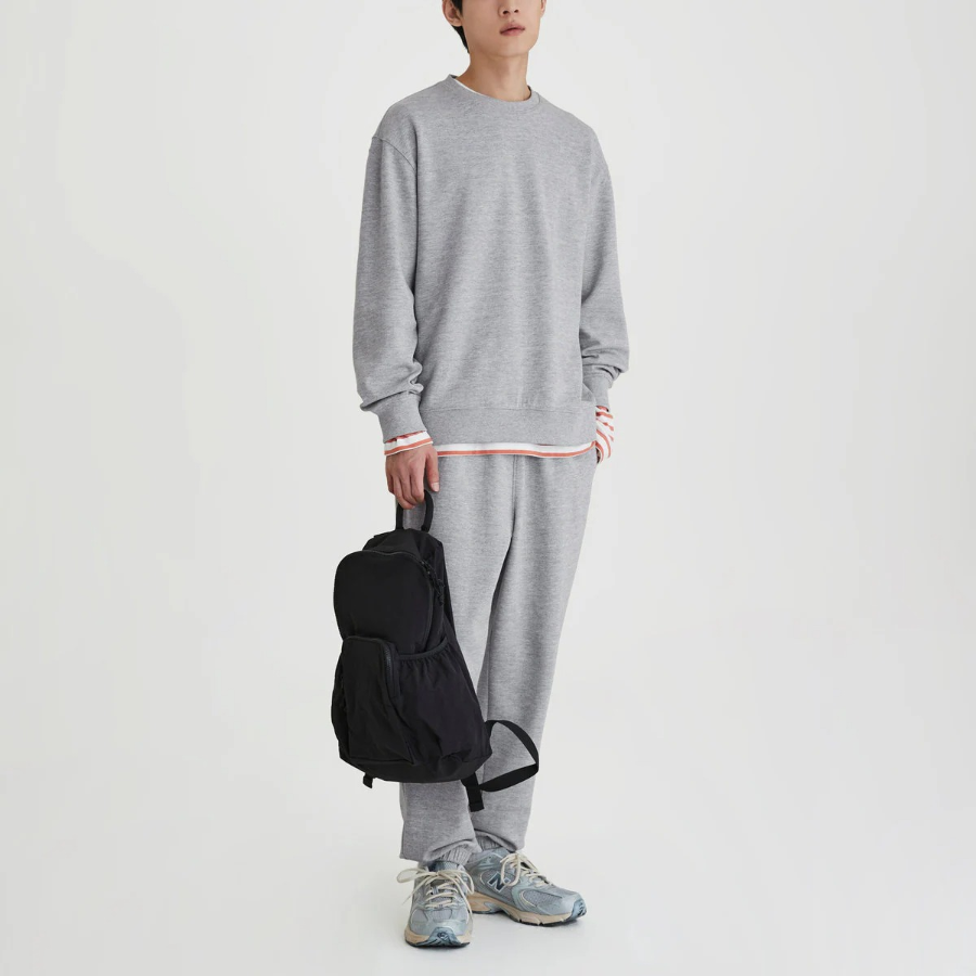 JAJU Unisex Sweatshirt – Melange Grey