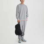 JAJU Unisex Sweatshirt – Melange Grey
