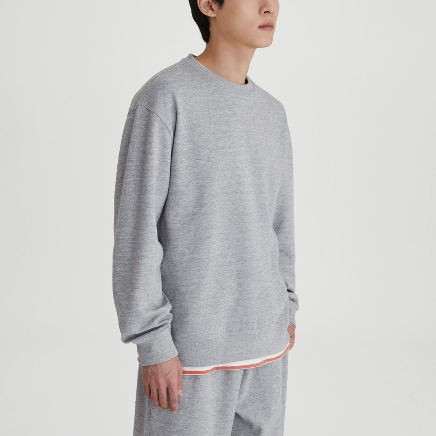 JAJU Unisex Sweatshirt – Melange Grey