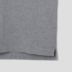 Maison Kitsune Men Bold Fox Head Patch Comfort Polo - Medium Grey Melange