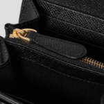 ami (Unisex) Paris Paris Compact Wallet – Black