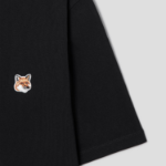 Maison Kitsune Men Fox Head Patch Regular Tee-Shirt - Black