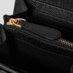 ami (Unisex) Paris Paris Compact Wallet – Black