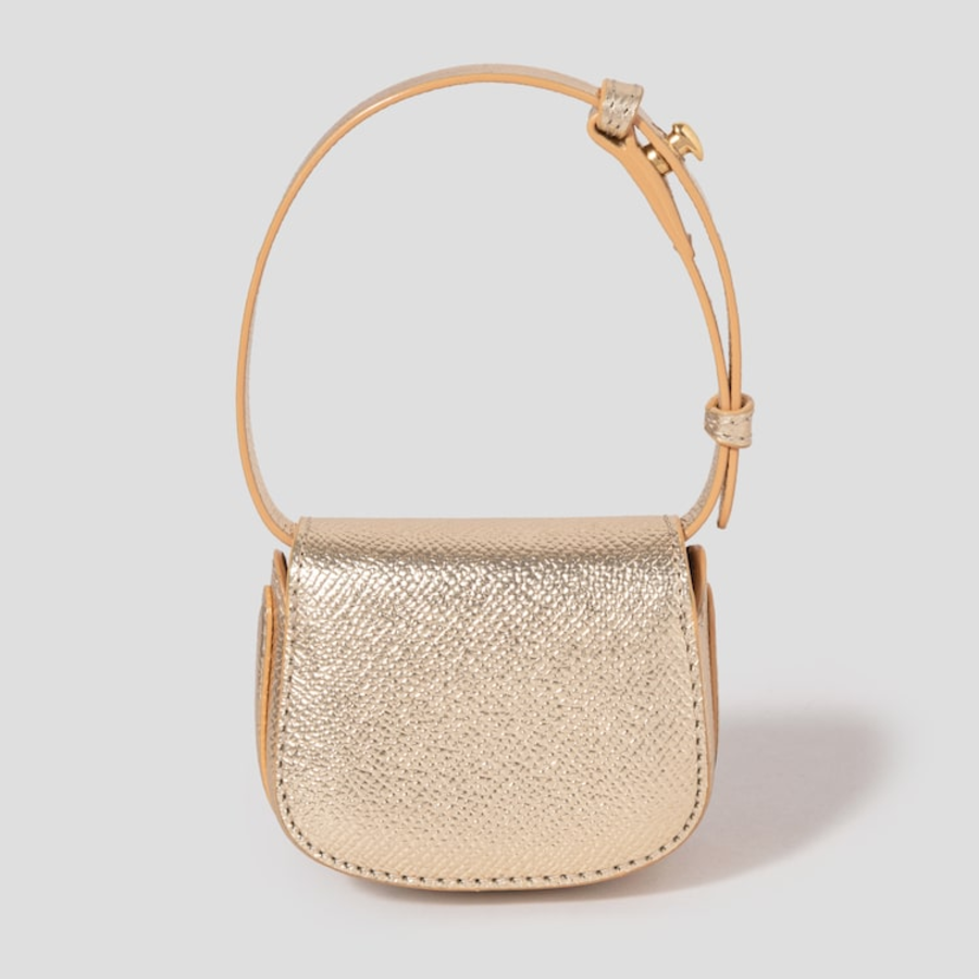 ami (Unisex) Paris Paris Nano Pouch – Gold