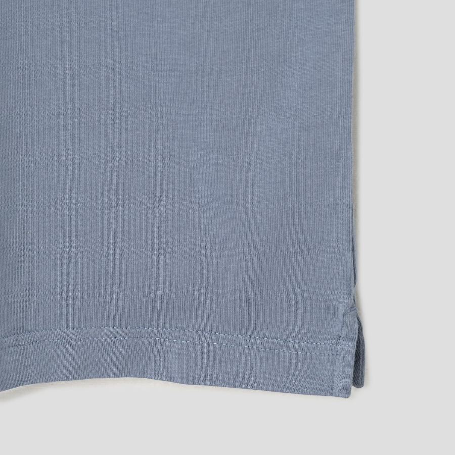 Maison Kitsune Men Crafted Daisy Oversize Tee-Shirt - Zinc Grey