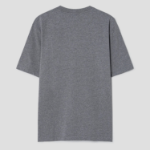 Maison Kitsune Men Bold Fox Head Patch Comfort Tee Shirt - Medium Grey Melange