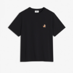 Maison Kitsune Men Speedy Fox Patch Comfort Tee-Shirt - Black