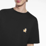 Maison Kitsune Men Speedy Fox Patch Comfort Tee-Shirt - Black