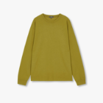 JAJU Unisex Casual Long Sleeve T-Shirt – Olive