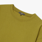 JAJU Unisex Casual Long Sleeve T-Shirt – Olive