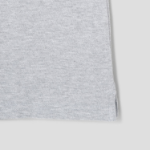 Maison Kitsune Men Fox Head Patch Regular Polo - Light Grey Melange