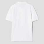 Maison Kitsune Men Fox Head Patch Regular Polo - White