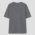 Maison Kitsune Men Fox Head Patch Regular Tee-Shirt - Dark Grey Melange