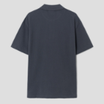 Maison Kitsune [EXCLUSIVE] Men Bold Fox Head Patch Comfort Polo - Slate Grey