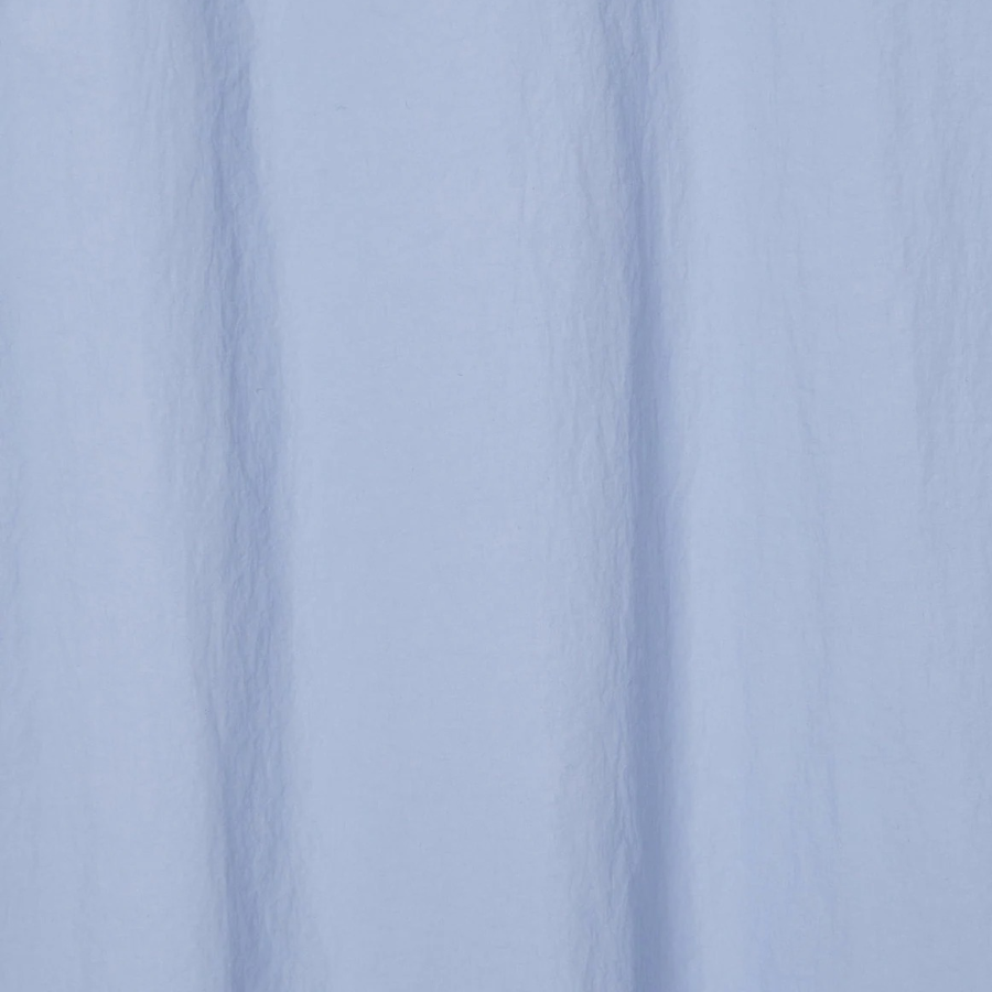 JAJU Men’s Textured Loose Fit Short Sleeve Shirt – Sky Blue